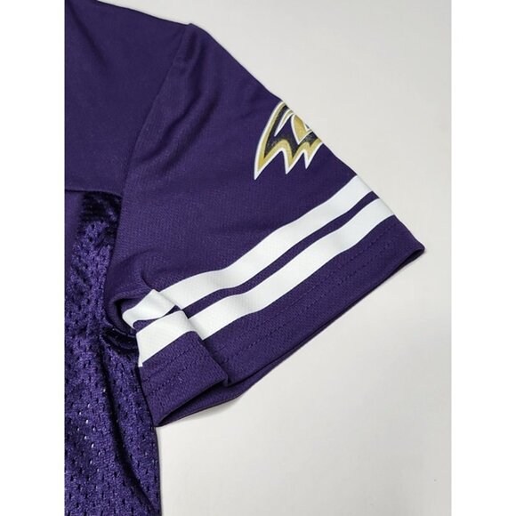 NFL Team Apparel Women's Baltimore Ravens #8 Lamar Jackson Jersey - Picture 4 of 7